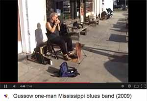 Gussow One Man Mississippi Blues Band