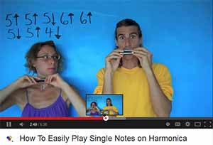 J.P. Allen teaches the Harmonica