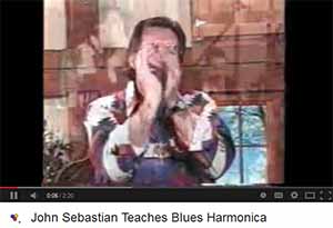 John Sebastian on the harmonica